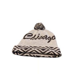 Chicago Black/Grey Head Drip Mulitcolor New Knit Era Beanie Winter Hat